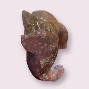 Sea Jasper Dolphin Carving